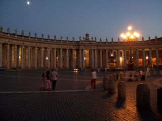 Vatican at night